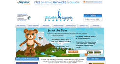 Desktop Screenshot of diabetesexpress.ca